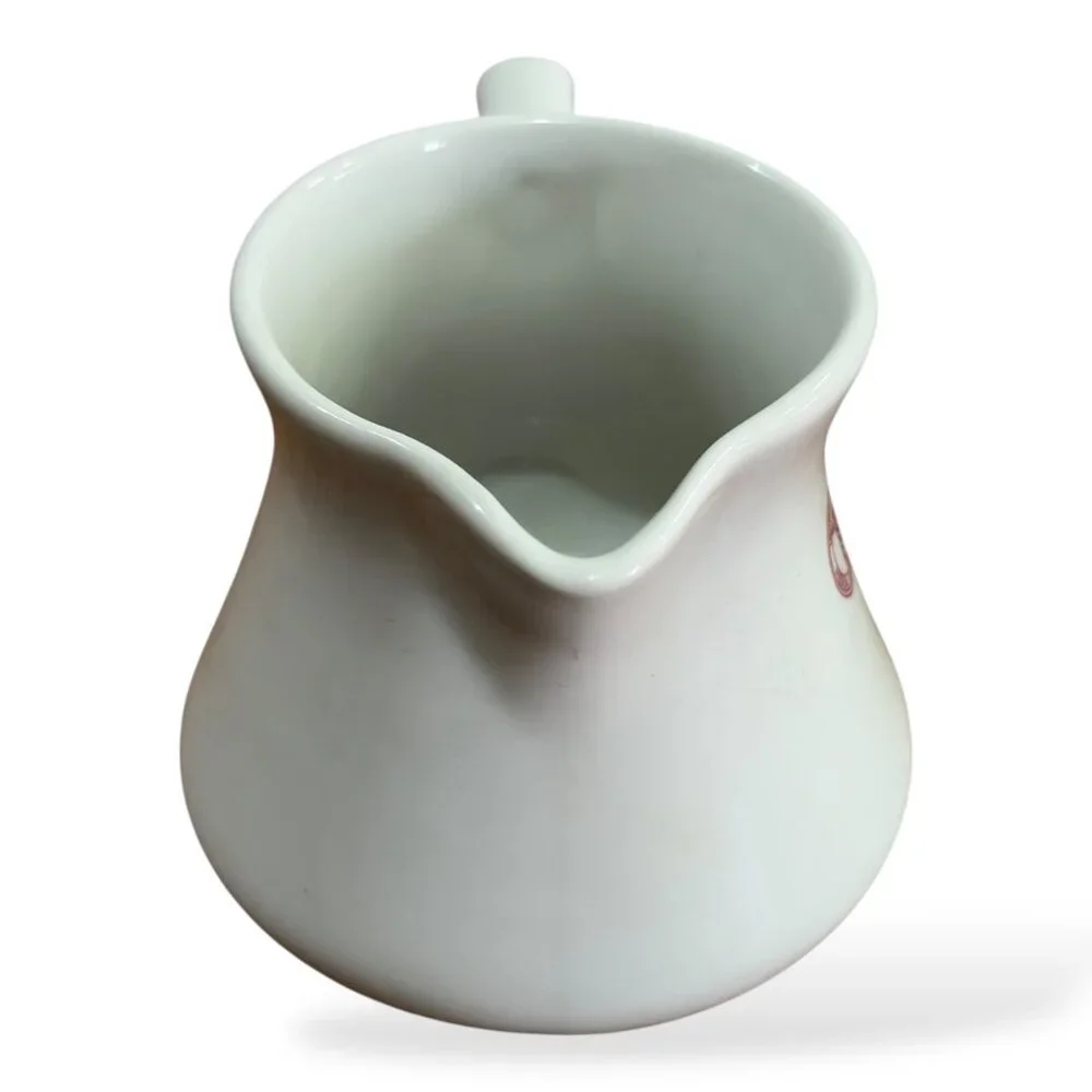 VTG Shenango US Army Medical Dept Ceramic Pitcher White Red Seal Restaurant Ware